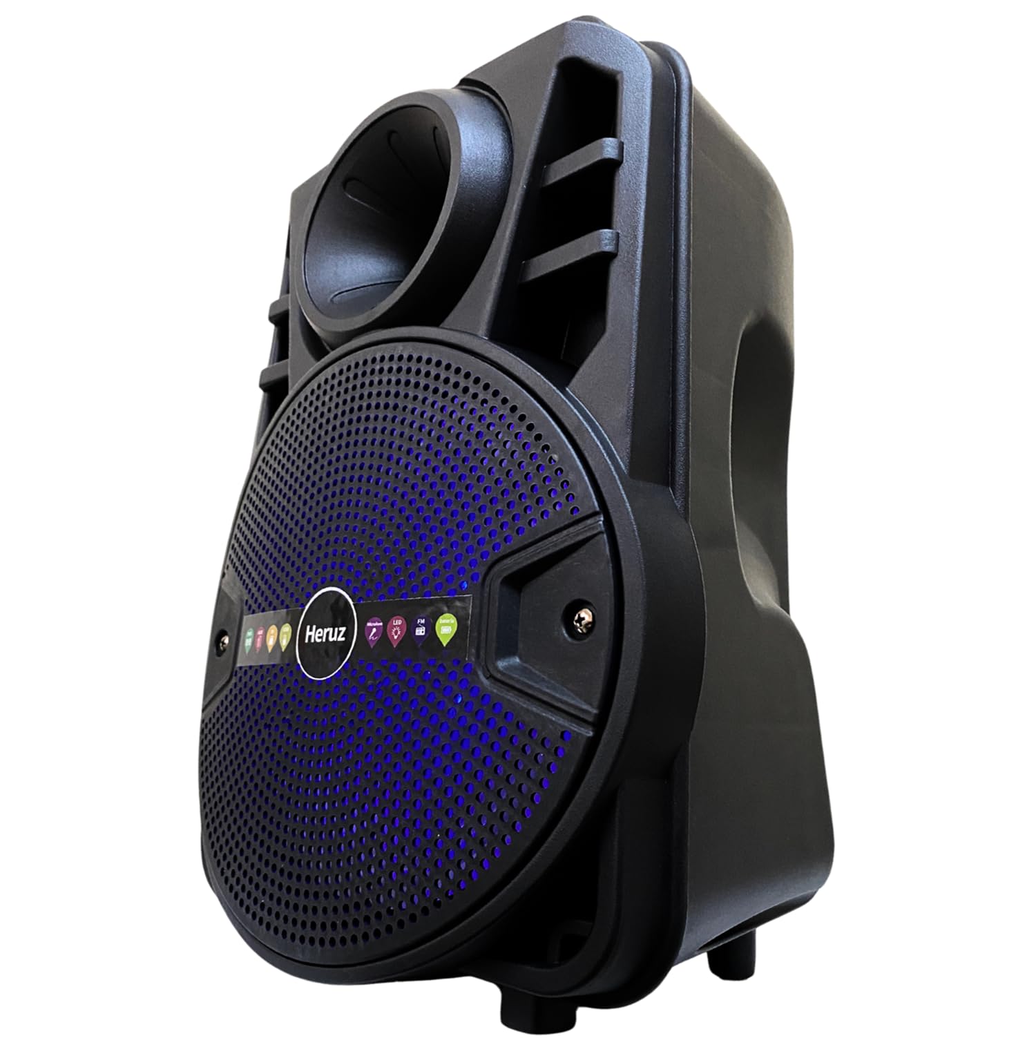 Caixa de Som Amplificada HZ712 Grande potencia - 2000 PMPO 10w